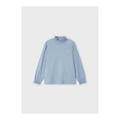 Mayoral Girls Blue Turtleneck Top